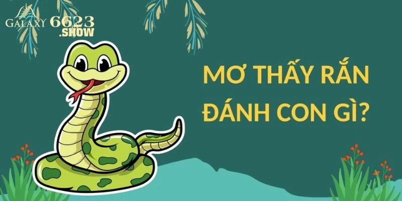 Bật Mí Con Số May Mắn Khi Mơ Thấy Rắn Cùng Nhà Cái 6623